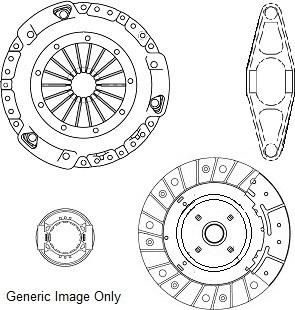 NATIONAL CK10417 - Kit d'embrayage cwaw.fr