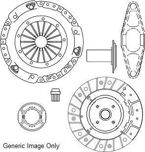 NATIONAL CK10036 - Kit d'embrayage cwaw.fr