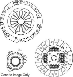 NATIONAL CK10377-77 - Kit d'embrayage cwaw.fr