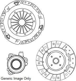 NATIONAL CK10030-46 - Kit d'embrayage cwaw.fr