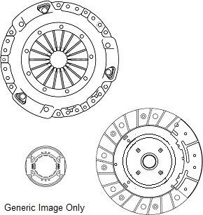 NATIONAL CK9656 - Kit d'embrayage cwaw.fr