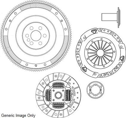 NATIONAL CK10103F - Kit adaptateur, embrayage cwaw.fr