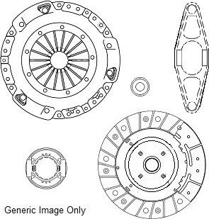 NATIONAL CK10335 - Kit d'embrayage cwaw.fr