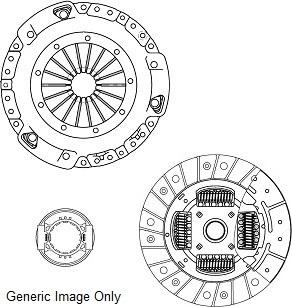 NATIONAL CK9072 - Kit d'embrayage cwaw.fr