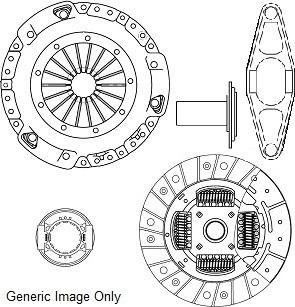 NATIONAL CK10392 - Kit d'embrayage cwaw.fr