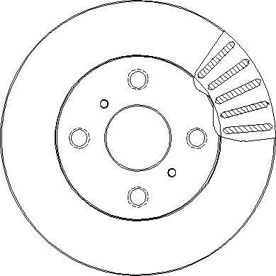 NPS T330A120 - Disque de frein cwaw.fr