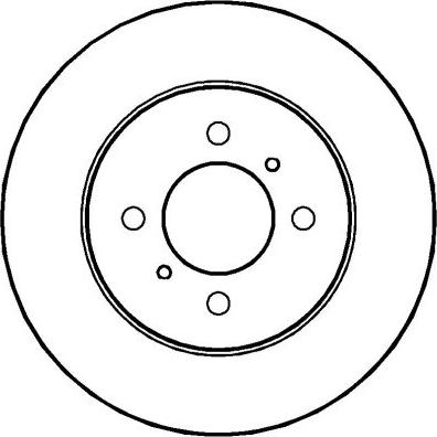 NPS P330N01 - Disque de frein cwaw.fr