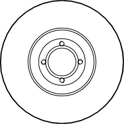 NATIONAL NBD040 - Disque de frein cwaw.fr