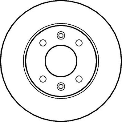 Febi Bilstein 9318 - Disque de frein cwaw.fr