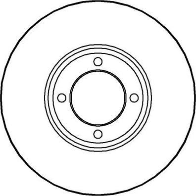 NATIONAL NBD024 - Disque de frein cwaw.fr