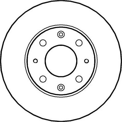 NATIONAL NBD027 - Disque de frein cwaw.fr