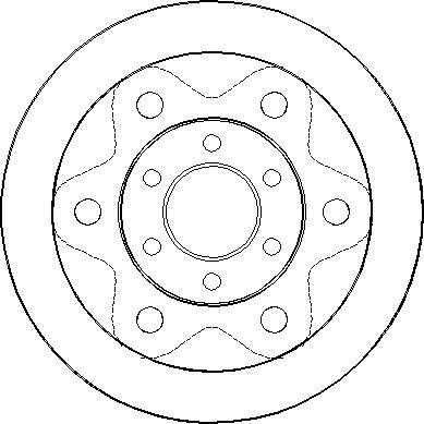 NATIONAL NBD1434 - Disque de frein cwaw.fr