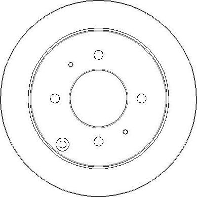 NPS H331I08 - Disque de frein cwaw.fr