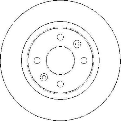 NATIONAL NBD1534 - Disque de frein cwaw.fr