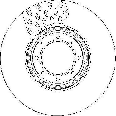 Truckfrenos TF.28.25.1009 - Disque de frein cwaw.fr