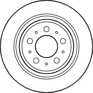 NATIONAL NBD1073 - Disque de frein cwaw.fr