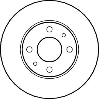 NATIONAL NBD119 - Disque de frein cwaw.fr