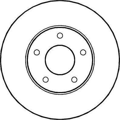 NATIONAL NBD1164 - Disque de frein cwaw.fr