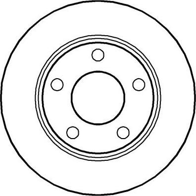 NATIONAL NBD1105 - Disque de frein cwaw.fr