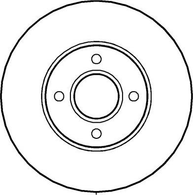 NATIONAL NBD1384 - Disque de frein cwaw.fr