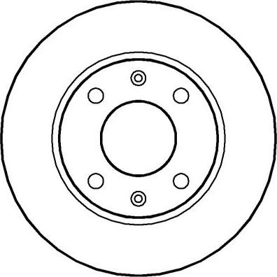 NATIONAL NBD126 - Disque de frein cwaw.fr