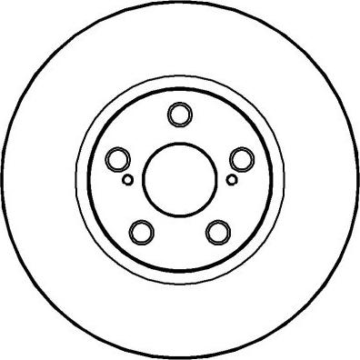 Delphi BG711 - Disque de frein cwaw.fr