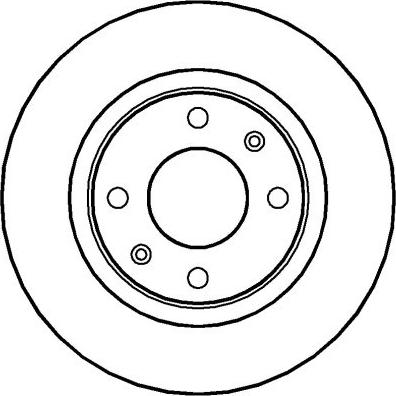 NATIONAL NBD121 - Disque de frein cwaw.fr