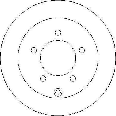 NATIONAL NBD1708 - Disque de frein cwaw.fr