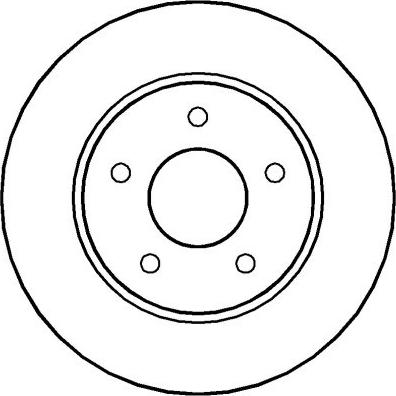 FTE BS7378 - Disque de frein cwaw.fr