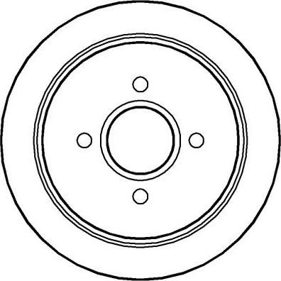 Valeo DF261 - Disque de frein cwaw.fr