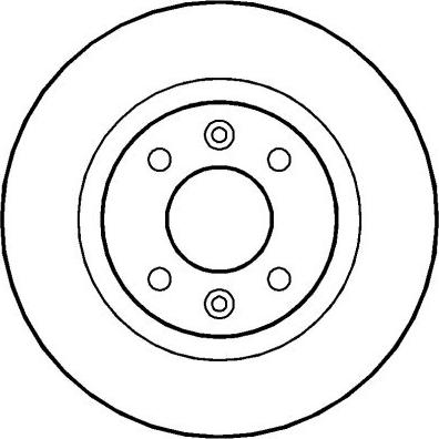 NATIONAL NBD245 - Disque de frein cwaw.fr