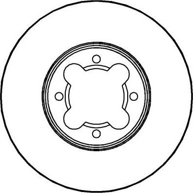 NATIONAL NBD269 - Disque de frein cwaw.fr