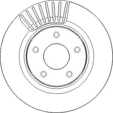 NATIONAL NBD2068 - Disque de frein cwaw.fr