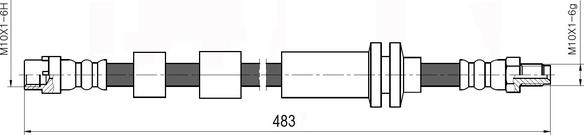 NATIONAL NBH6095 - Flexible de frein cwaw.fr