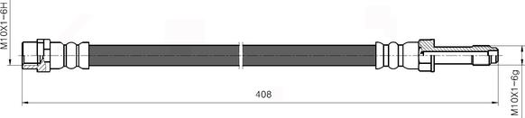 NATIONAL NBH6054 - Flexible de frein cwaw.fr