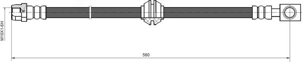 NATIONAL NBH6006 - Flexible de frein cwaw.fr