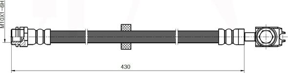 NATIONAL NBH6015 - Flexible de frein cwaw.fr