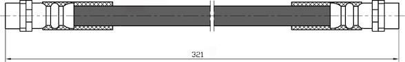 NATIONAL NBH6018 - Flexible de frein cwaw.fr