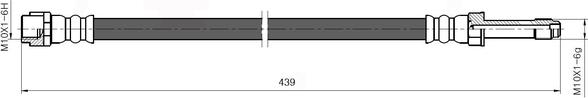 NATIONAL NBH6088 - Flexible de frein cwaw.fr