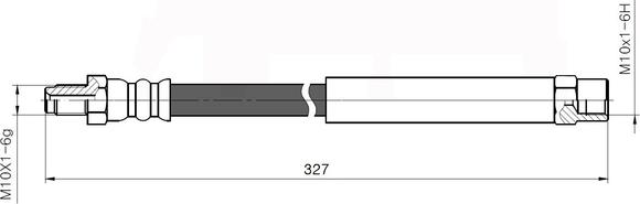 NATIONAL NBH6035 - Flexible de frein cwaw.fr