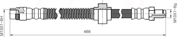 NATIONAL NBH6024 - Flexible de frein cwaw.fr