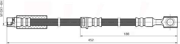 NATIONAL NBH6072 - Flexible de frein cwaw.fr