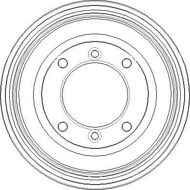 NATIONAL NDR050 - Tambour de frein cwaw.fr