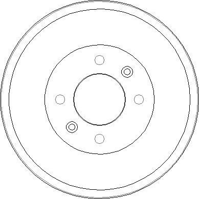 NATIONAL NDR036 - Tambour de frein cwaw.fr