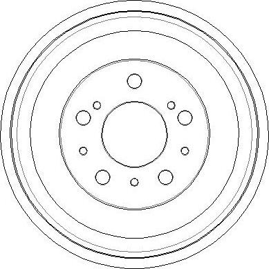 NATIONAL NDR030 - Tambour de frein cwaw.fr