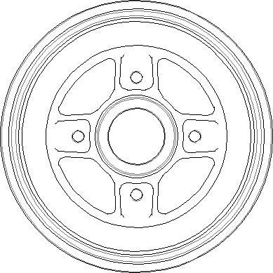 NATIONAL NDR282 - Tambour de frein cwaw.fr