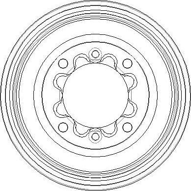 NATIONAL NDR022 - Tambour de frein cwaw.fr