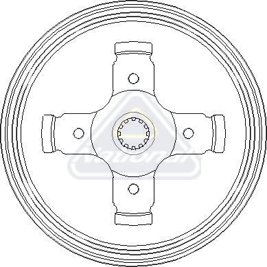 NATIONAL NDR114 - Tambour de frein cwaw.fr