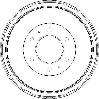 NATIONAL NDR369 - Tambour de frein cwaw.fr