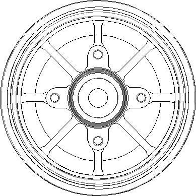 NATIONAL NDR306 - Tambour de frein cwaw.fr